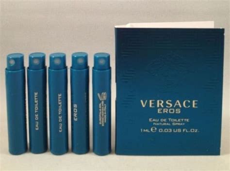 versace eros sample spray|Versace 5 Eros EDT Travel Sample Spray Vial 0.03 Oz/1 Ml Each .